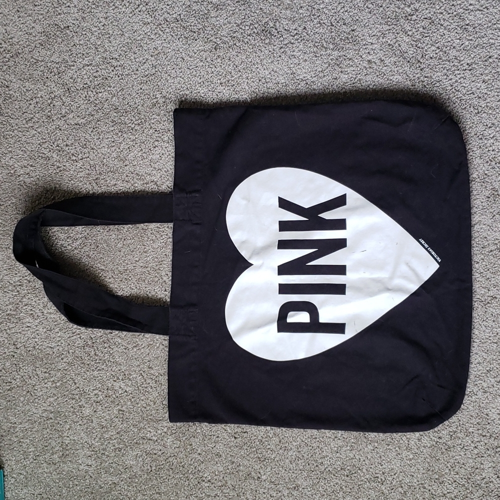 2 BAGS--Victoria's Secret PINK duffle & over the shoulder bags